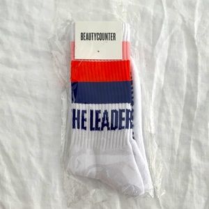 Beautycounter ‘Follow the Leader’ socks
